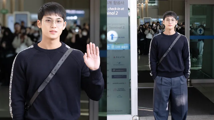 韓國男團SEVENTEEN成員金珉奎。品牌提供