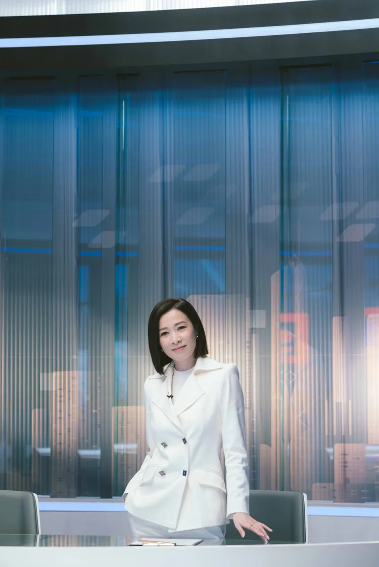 《新聞女王》佘詩曼。TVBS提供