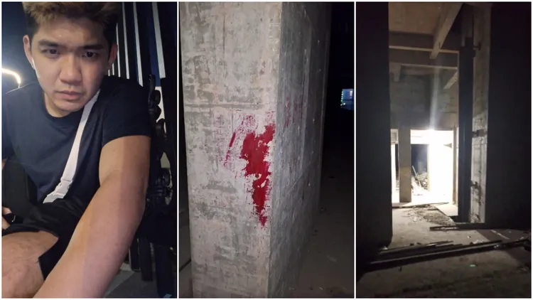 晚安小雞12日獨自闖入柬埔寨「凱博園區」，表示要揭露內部真實狀況給大家看。翻攝晚安小雞臉書