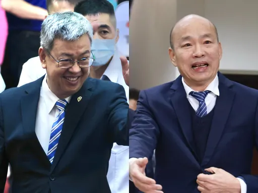 陳建仁、鄭文燦一早拜會韓國瑜！　將赴藍綠白三黨團交流