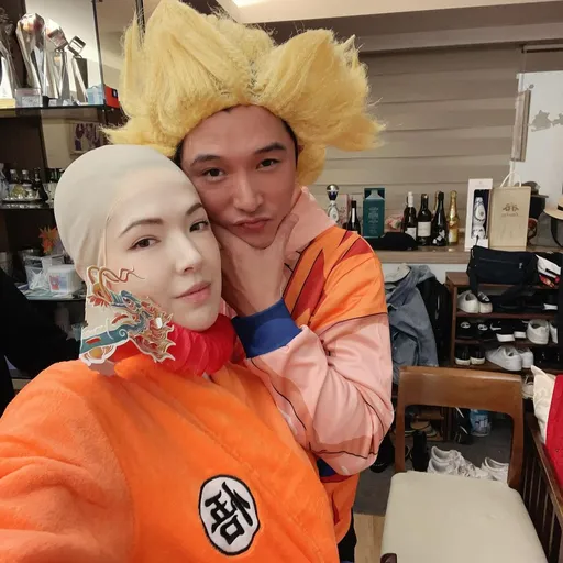 許瑋甯無髮無天！揪邱澤惡搞七龍珠　無偶包笑翻全網