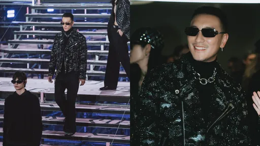 王陽明登米蘭時裝週 6000人面前獻第一次