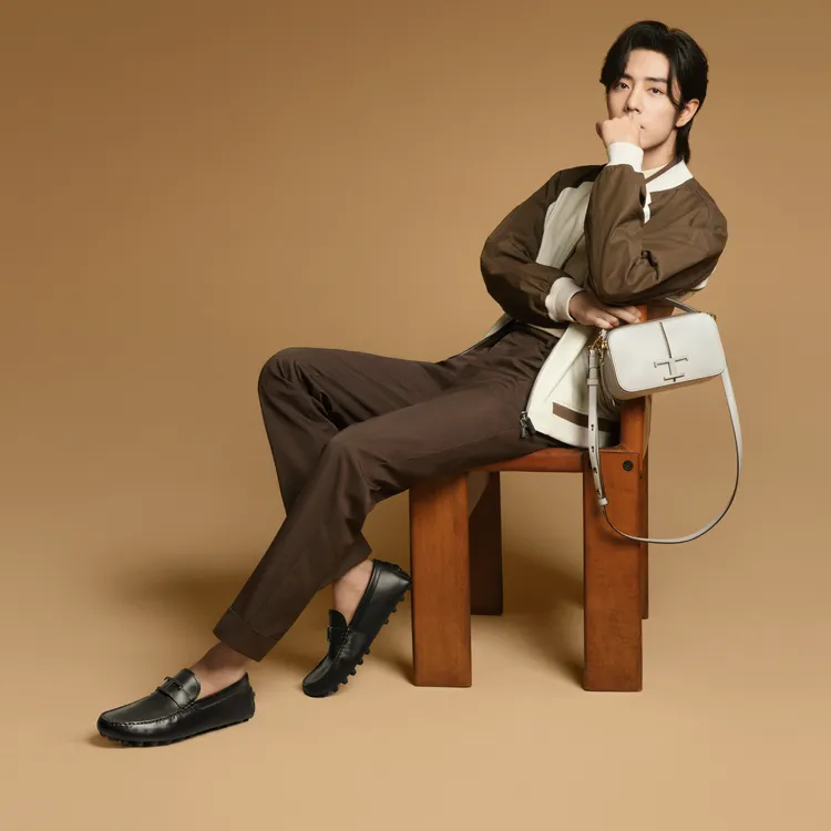 肖戰演繹T Timeless相機包。品牌提供