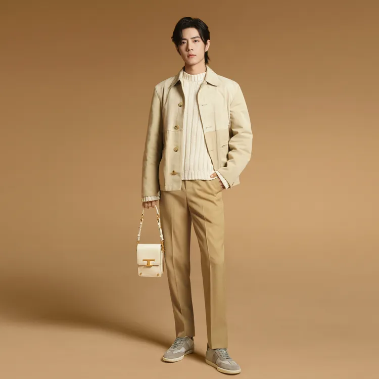 肖戰演繹T Timeless信差包。品牌提供