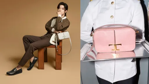 肖戰又來放火了!頂高顏值帥背TOD’S相機包 玫瑰新色也很燒