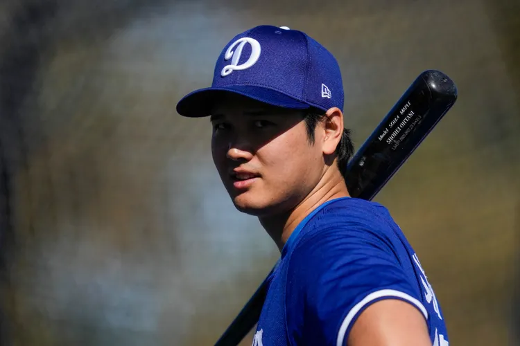 大谷翔平右手肘手術不影響打擊。  美聯社