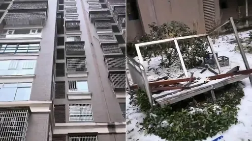 過年大掃除擦玻璃　「鐵窗撐不住」她跟著墜落15樓當場斃命