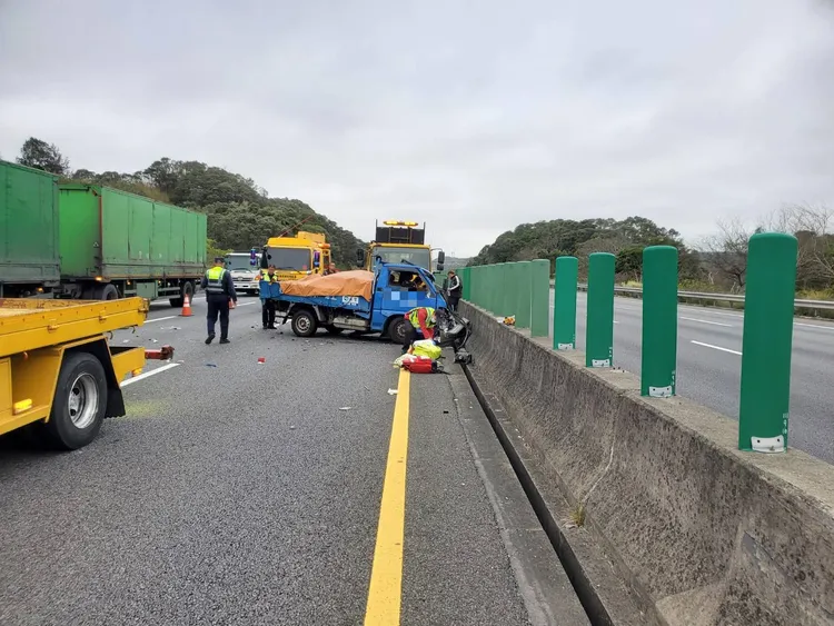 小貨車1死1傷。警方提供