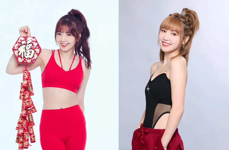 胡瓜新寵笑笑（左）與參加《炸裂吧！女孩》的草莓是今年大贏家。想想時間有限公司