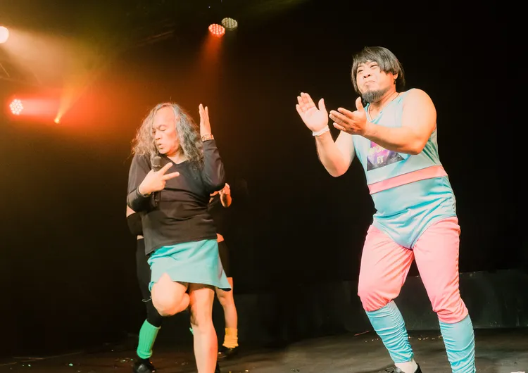 巴大雄昨開唱讓粉絲嗨翻。Legacy Taipei提供
