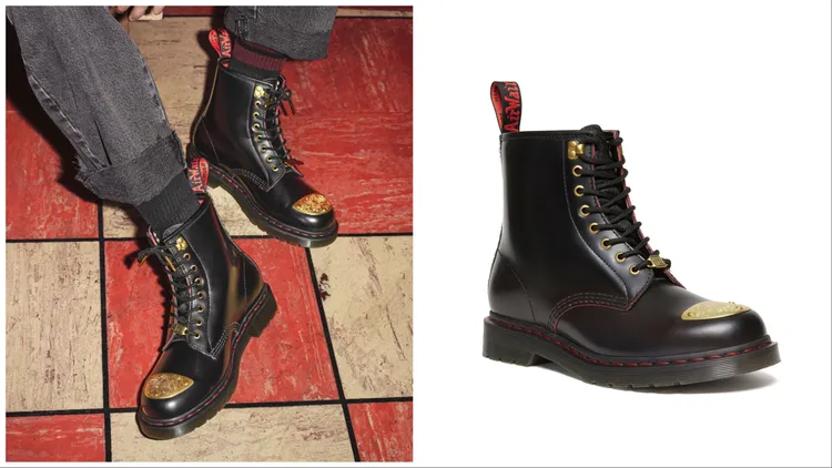 1460 YEAR OF THE DRAGON BLACK & RED，8680元。品牌提供