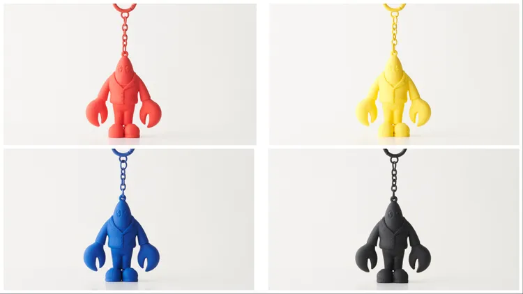 龍蝦鑰匙圈，各990元。品牌提供