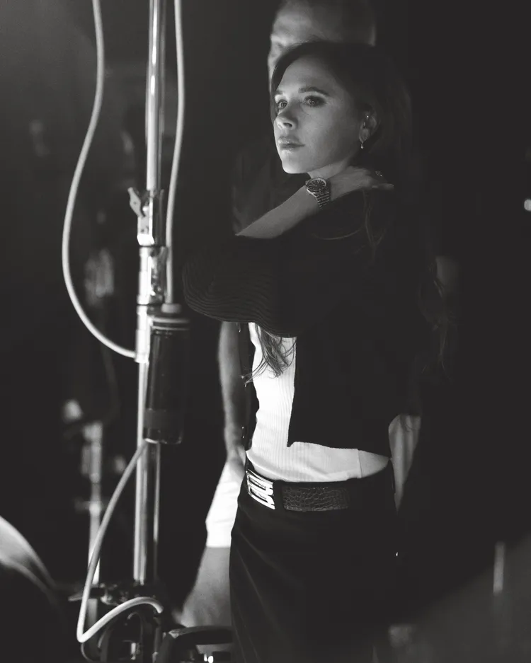 百年靈與貝嫂推出聯名錶款。品牌提供