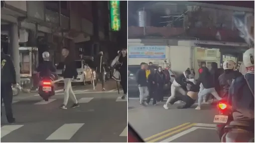 8+9猴新春第一戰!路口群集肆虐 「六親不認步伐」網看呆
