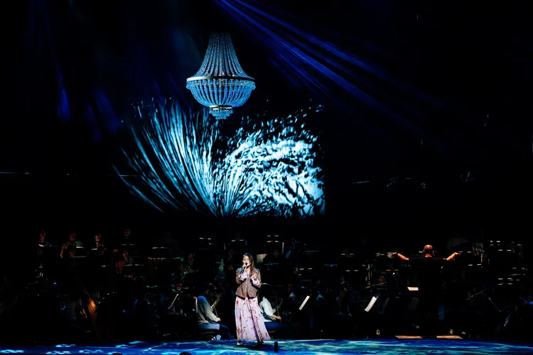 周蕙抱病用心彩排。衛武營國家藝術文化中心/陳建豪 提供