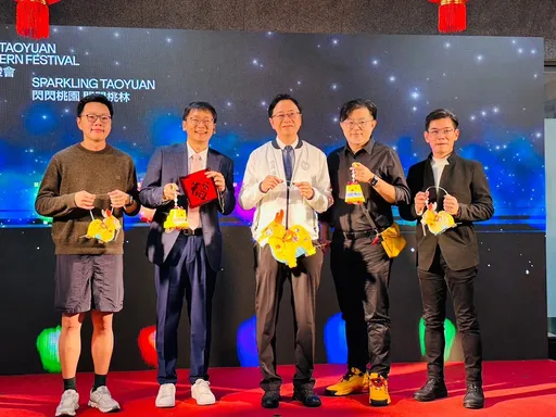 閃閃桃園!閃閃桃林 桃園燈會2月21日登場