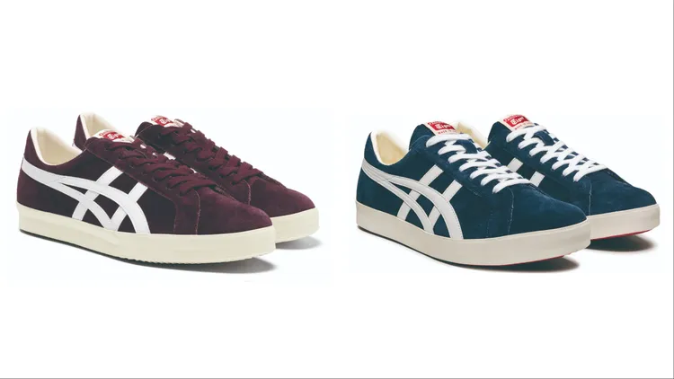 FABRE酒紅（左）、深藍（右），各8480元。品牌提供