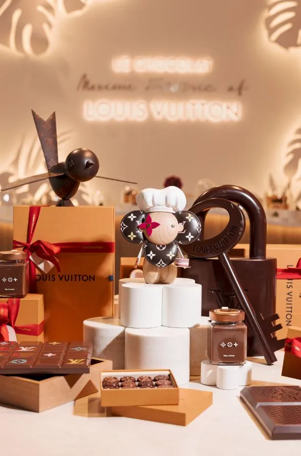 Le Chocolat Maxime Frédéric At Louis Vuitton巧克力店現蹤新加坡。品牌提供