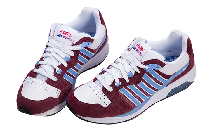 禮客祭出各喜愛潮流風格的消費者提供豐富穿搭變化， 新春期間推出K-SWISS休閒鞋， 原價2,780元，特價1,290元。
