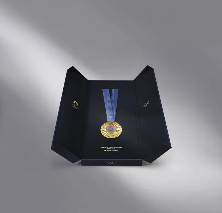 2024巴黎奧運金牌。LVMH提供