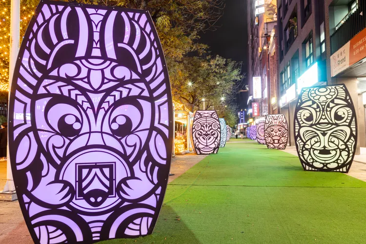 西門展區「畫十二」。觀傳局提供