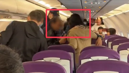 蔡英文不接待「聖母瑪利亞」? 港人大鬧延誤航班!遭驅離畫面曝光