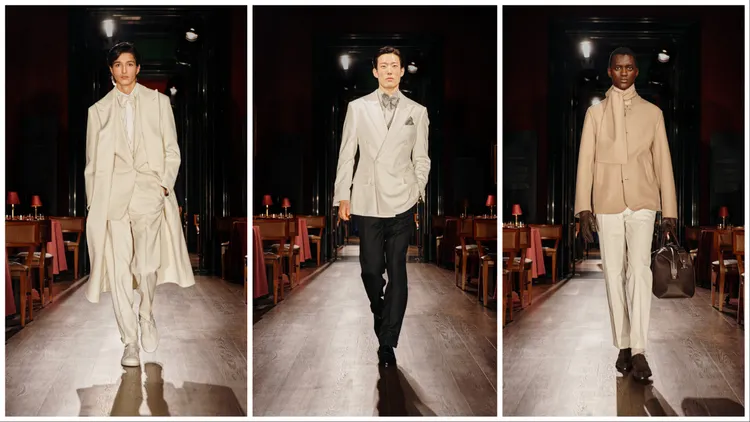 dunhill 2024秋冬系列。品牌提供