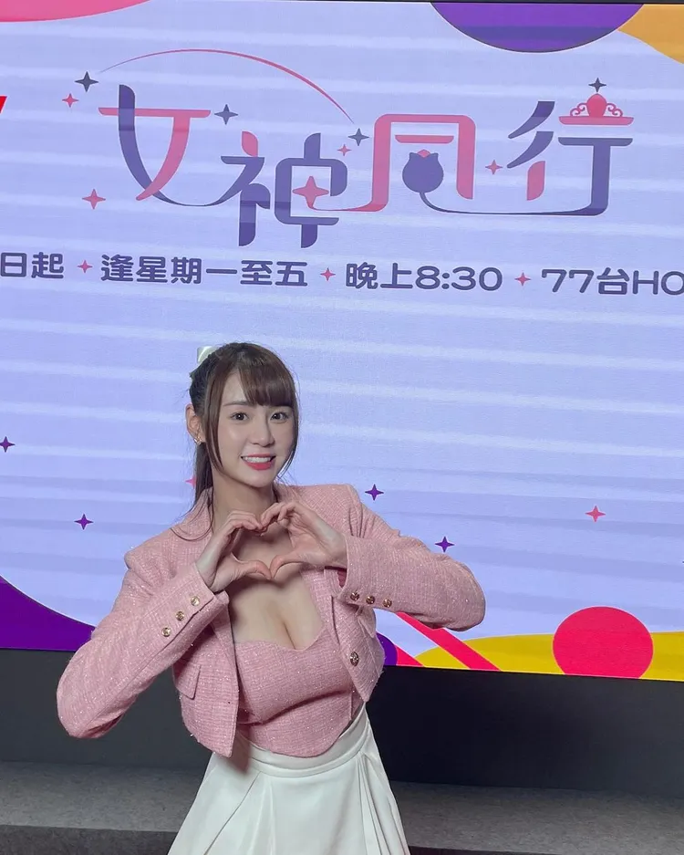 中職中信兄弟啦啦隊「Passion Sisters」人氣成員短今（胡馨儀）。翻攝短今IG