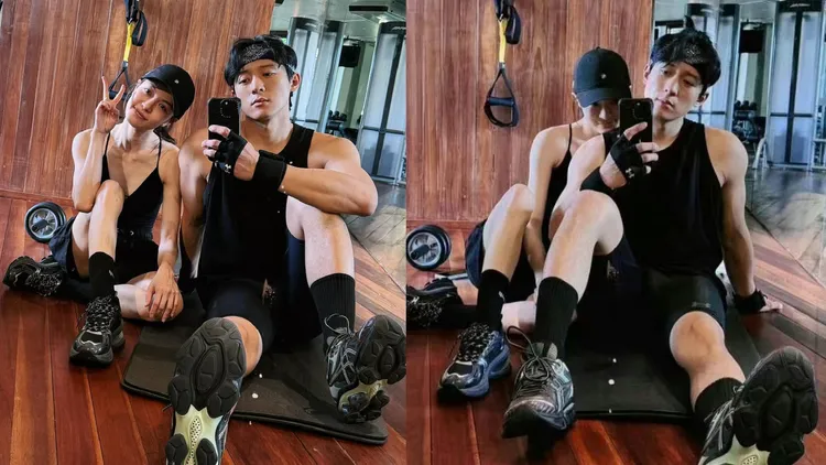 鍾楚曦、侯雯元先在IG官宣。翻攝elaine_zhongchuxi IG、houwenyuan506 IG