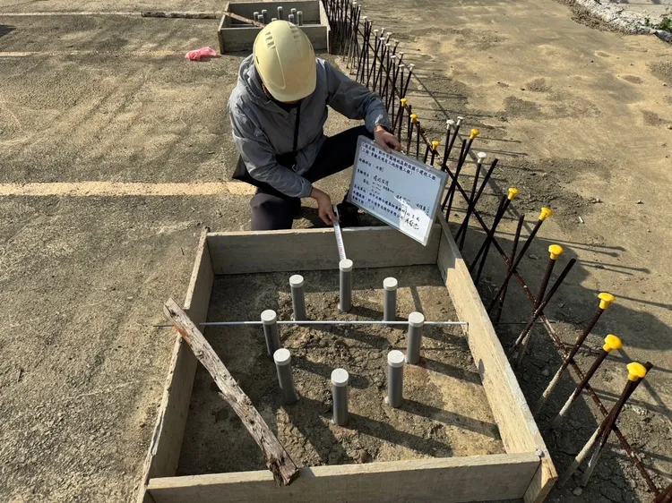 竹市關埔國小景觀工程開工。新竹市府提供