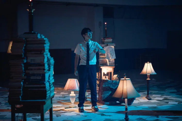 張豐豪透過解開數學謎題脫逃。絡思本娛樂提供