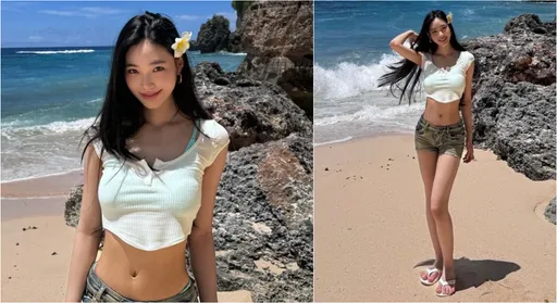 小S女兒Lily根本「真人娜美」！比基尼解放美人魚曲線　網驚：逆天啊