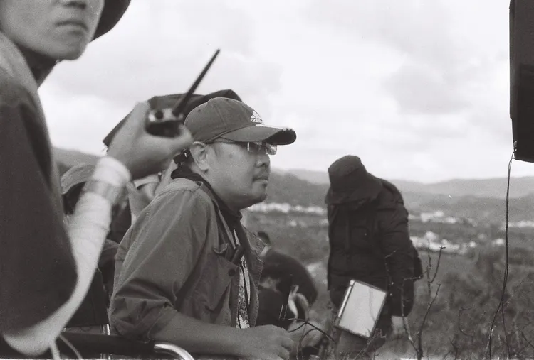 小曹拍的王傳宗導演。曹佑寧提供