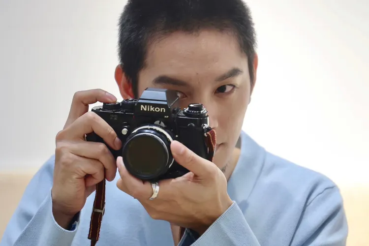 曹佑寧從最基本的光圈、快門開始學習攝影。林林攝