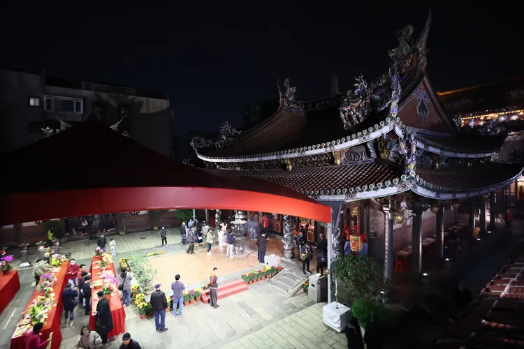 大龍峒保安宮。彭欣偉攝