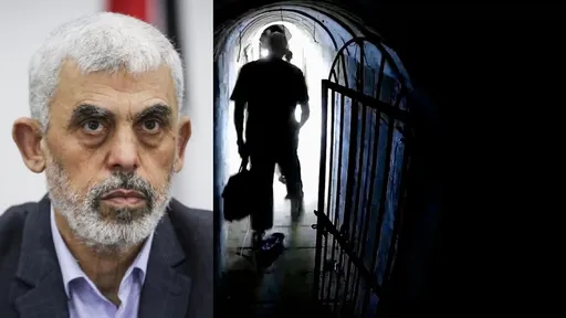 以色列軍方公布影片 稱是哈瑪斯領導人辛瓦去年10月攝