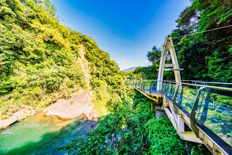 小烏來天空步道。觀旅局提供