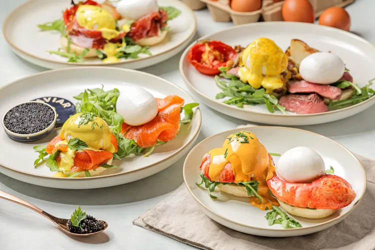 位於晶華酒店二樓的上庭酒廊初一至初五推出奢華早午餐活動。業者提供