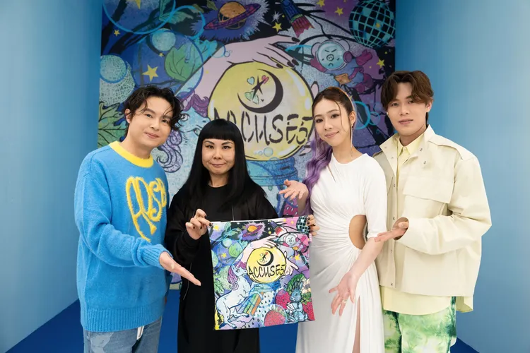 告五人和日本塗鴉鬼才藝術家Lady Aiko跨界合作。相信音樂提供