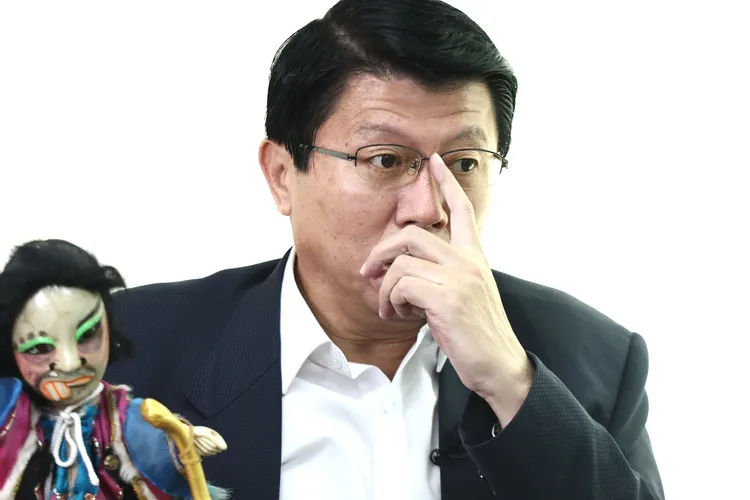 謝龍介眼中的賴清德，對黑金深惡痛絕。彭欣偉攝