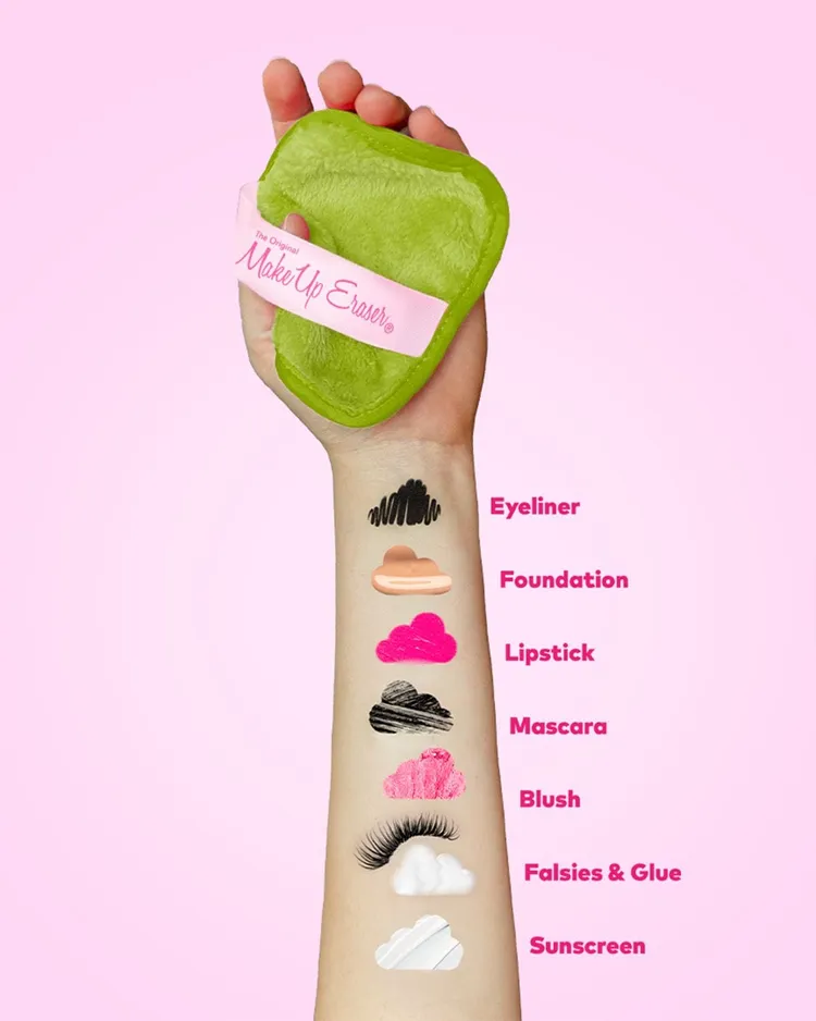 魔法卸妝巾透過物理吸附原理僅需使用溫水就能幫助卸除日常妝容。品牌提供