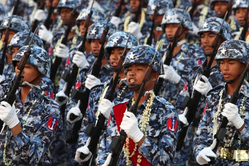 鎮壓國內反對派 緬甸軍政府頒布強制徵召令