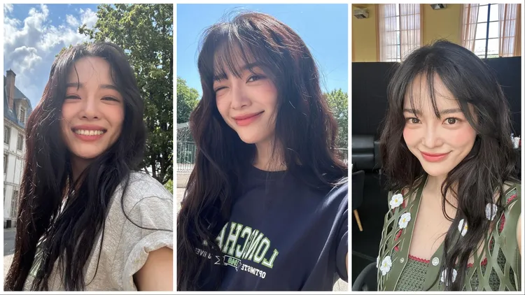 金世正利用第一視角帶給粉絲們一系列「美顏爆擊」。翻攝金世正IG