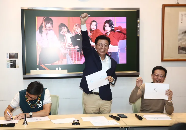 得分的郭國文嗨翻。彭欣偉攝