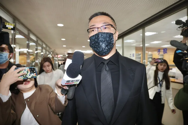 朱學恒出庭。資料照片