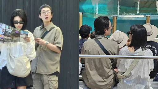 秀英穩交鄭敬淏12年愛之旅!雪梨逛動物園甜蜜對視、等紅綠燈互拍