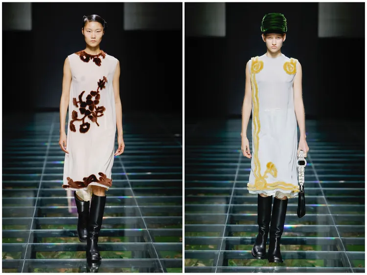 PRADA 2024秋冬大秀。品牌提供