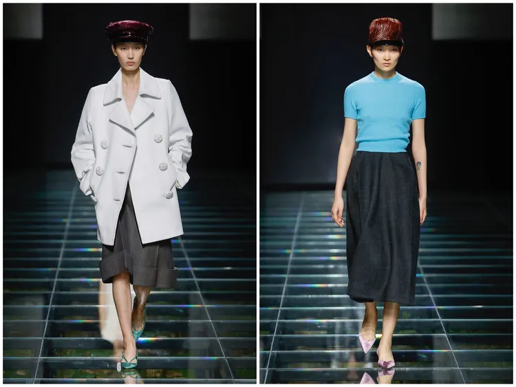 PRADA 2024秋冬大秀。品牌提供