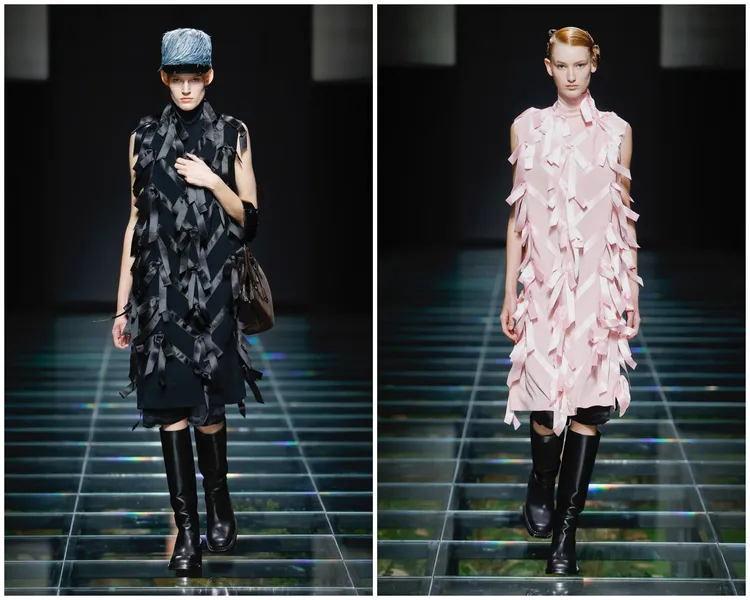 PRADA 2024秋冬大秀。品牌提供