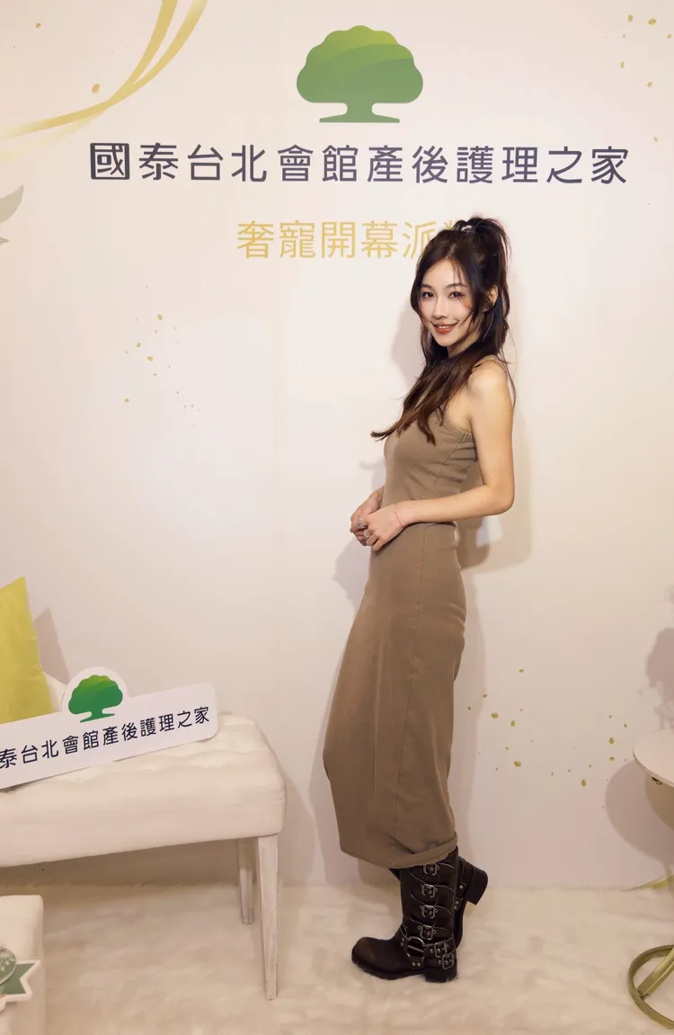 林采薇出席產後護理之家奢寵開幕派對。星予公關提供